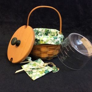 Longaberger Lucky You St Patrick’s day basket